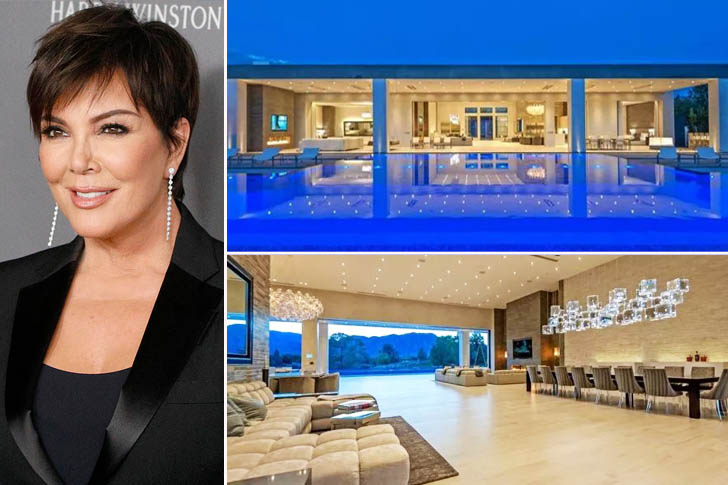 La maison de luxe de Kris Jenner