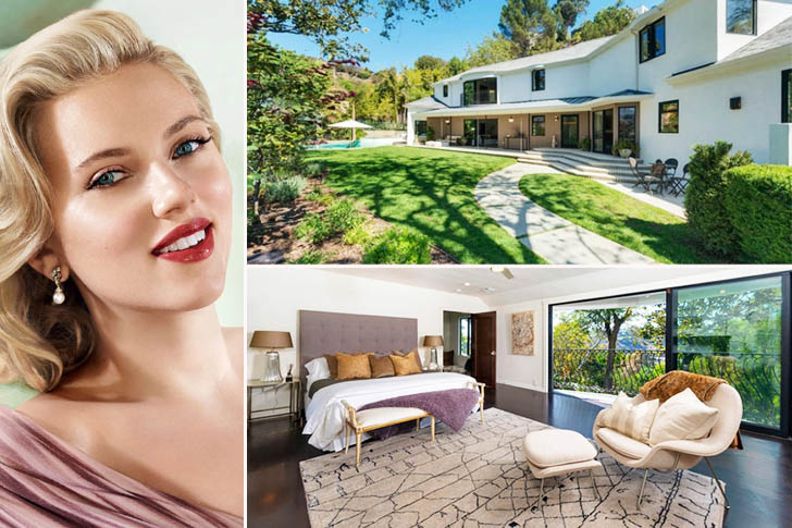 La maison de luxe de Scarlett Johansson